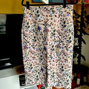 Brocade pencil skirt from Eva Mendes for New York and company.